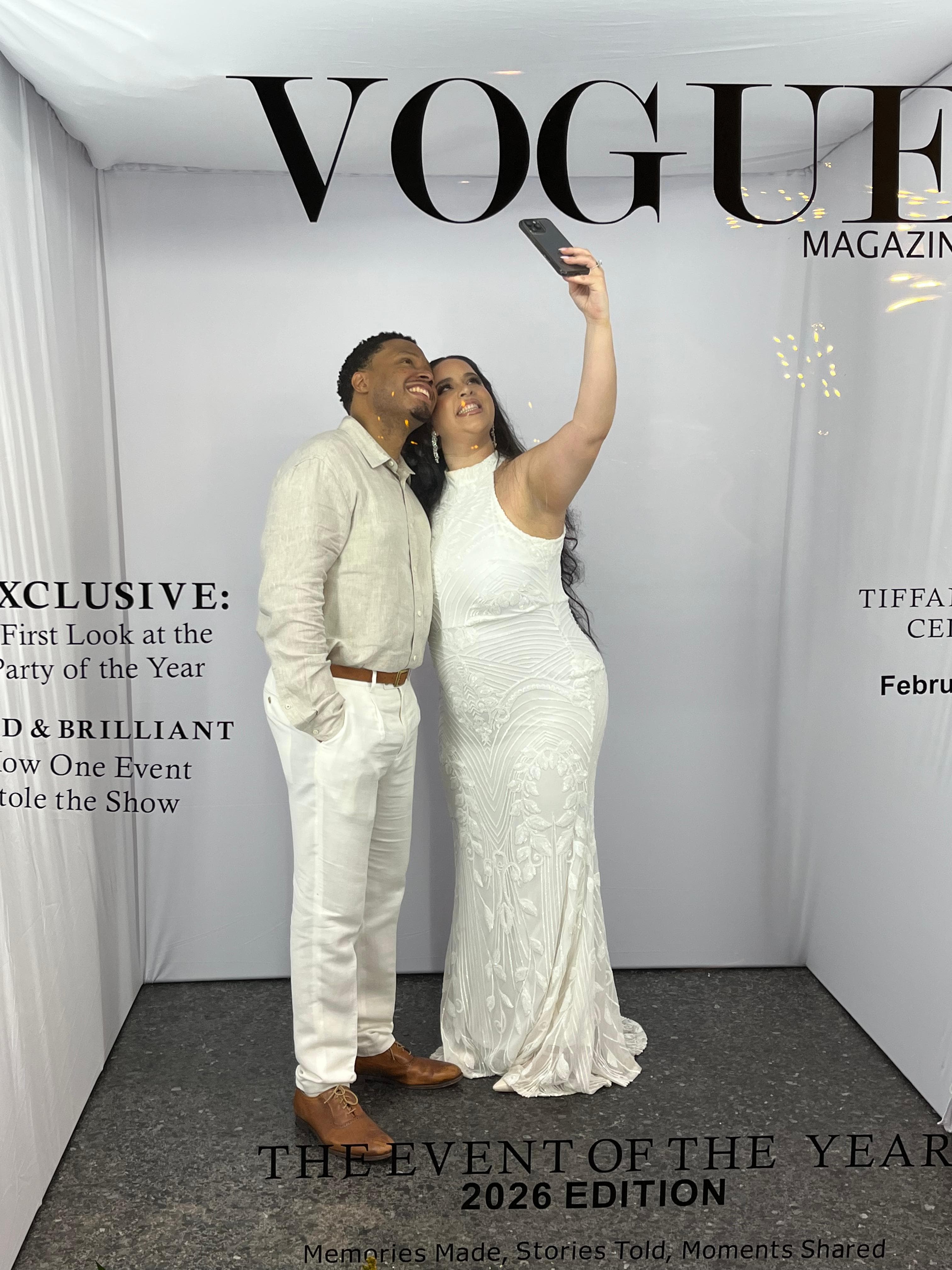Reserve Vogue Magazine Photo Booth